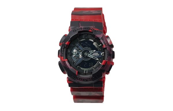 Кастомные часы Casio G-Shock GA-110 — прозрачный корпус и каучуковый ремешок — фото 1