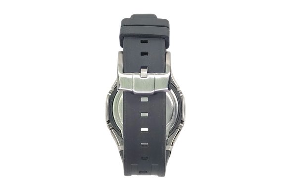 Кастомные часы Casio G-Shock GA-2100 — чёрный ремешок, розовые кристаллы и красный циферблат — фото 2