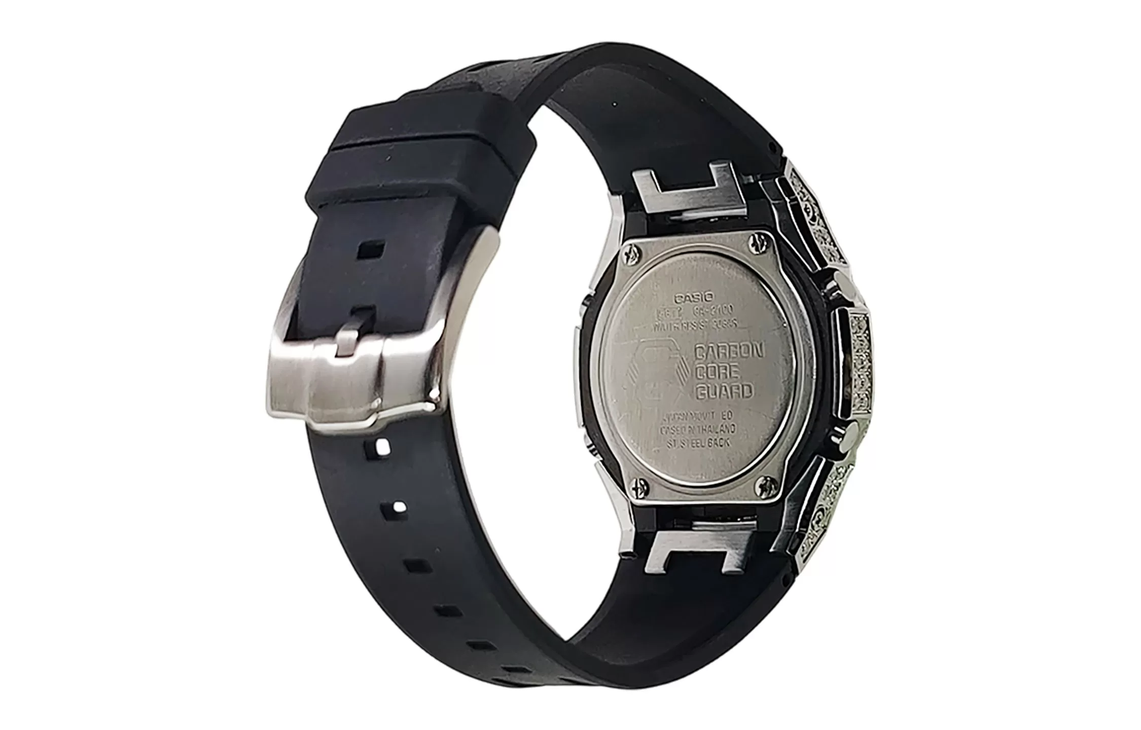 IMG_20260117_173140-拷贝.jpg Кастомные часы Casio G-Shock Ночное Созвездие Сияющего Кольца, на руке. CasiOAK Custom, кастомные часы Casio ручная сборка