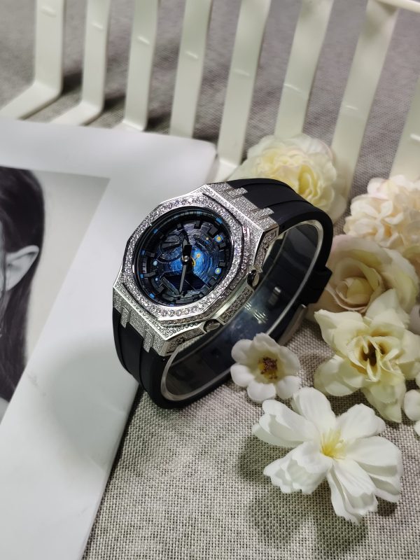 Кастомные часы Casio G-Shock Ночное Созвездие Сияющего Кольца, дополнительное фото. CasiOAK Custom, кастомные часы Casio р...
