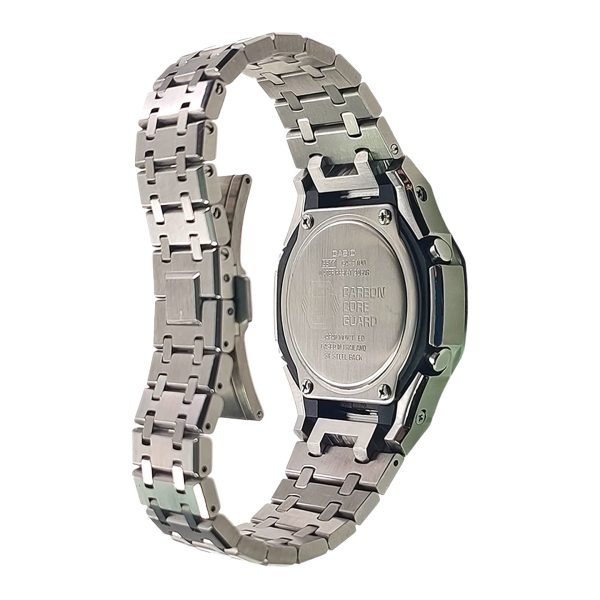Кастомные часы Casio G-Shock Лунная Орбита Тайны, вид сбоку. CasiOAK Custom, кастомные часы Casio ручная сборка