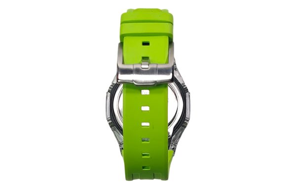 Кастомные часы Casio G-Shock Зелёный Луч Клинка, зелёные, дополнительное фото. CasiOAK Custom, кастомные часы Casio ручная...