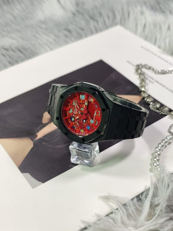Кастомные часы Casio G-Shock Тёмное Сияние Улыбчивый Лик, дополнительное фото. CasiOAK Custom, кастомные часы Casio ручная...