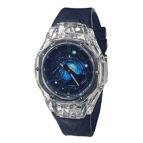 Кастомные часы Casio G-Shock Упрямая Тень Звёздного Луча. Купить кастом G-Shock CasiOAK Custom, доставка по России