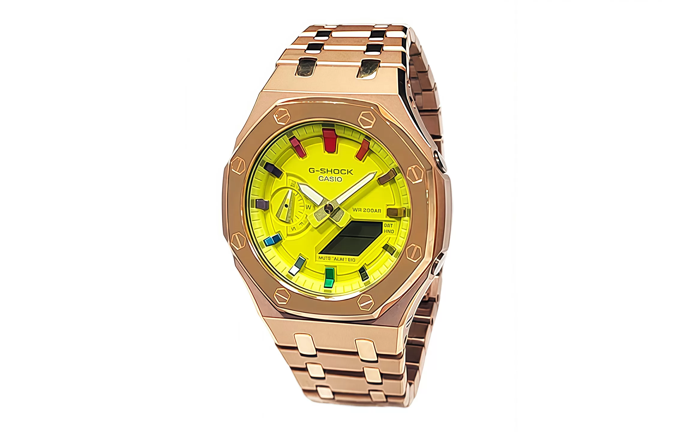 Кастомные часы Casio G-Shock Багровый Шёлк, багровые. Купить кастом G-Shock CasiOAK Custom, доставка по России