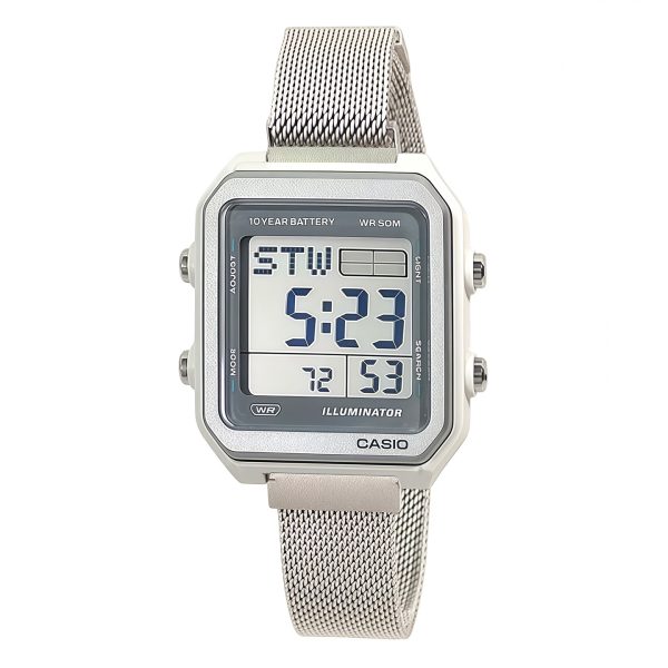 Кастомные часы Casio G-Shock Серебряный Иней Сибирских Просторов, серебряные, вид сбоку. CasiOAK Custom, кастомные часы Ca...