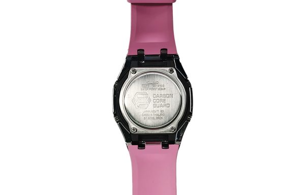 Кастомные часы Casio G-Shock Алый Рассвет Утренней Тени, алые, дополнительное фото. CasiOAK Custom, кастомные часы Casio р...