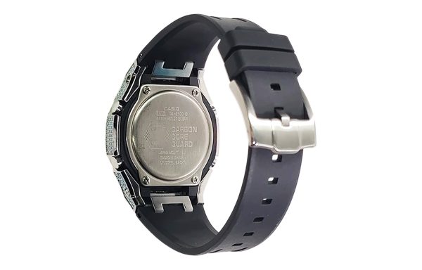 Кастомные часы Casio G-Shock Разноцветный Алмаз Стальная Волна, стальные, дополнительное фото. CasiOAK Custom, кастомные ч...