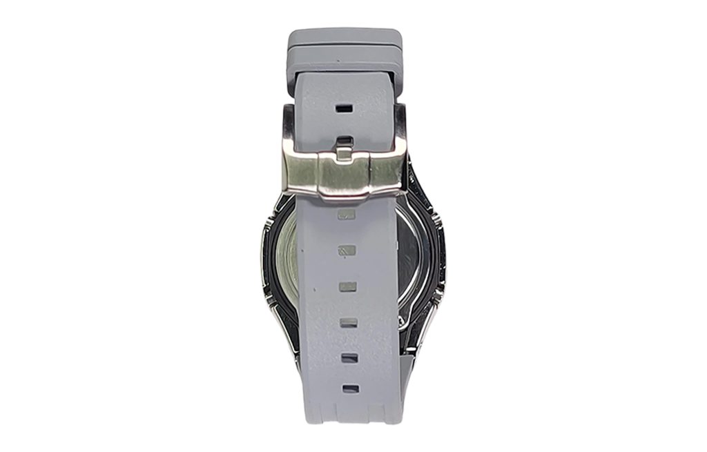 Кастомные часы Casio G-Shock Чёрный Шёлк Дымчатого Блеска, чёрные, вид сбоку. CasiOAK Custom, кастомные часы Casio ручная ...
