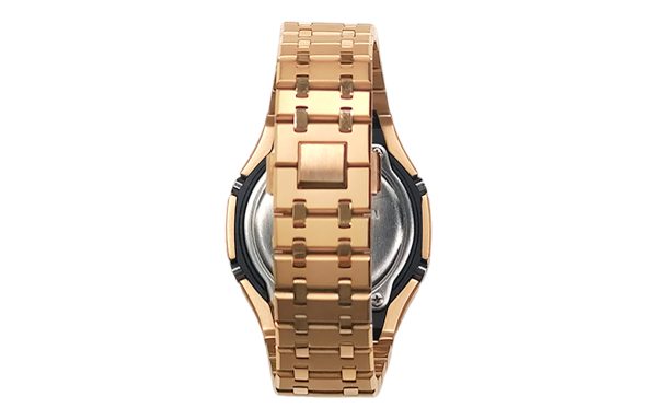 Кастомные часы Casio G-Shock Багровый Шёлк, багровые, вид сбоку. CasiOAK Custom, кастомные часы Casio ручная сборка