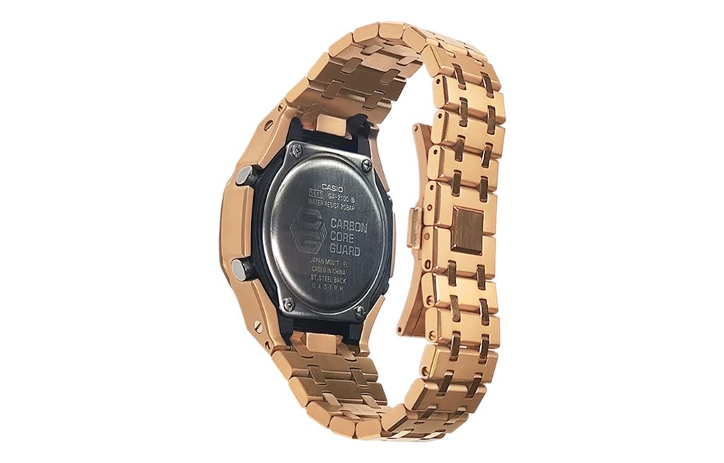 Кастомные часы Casio G-Shock Багровый Шёлк, багровые, детали циферблата. CasiOAK Custom, кастомные часы Casio ручная сборка