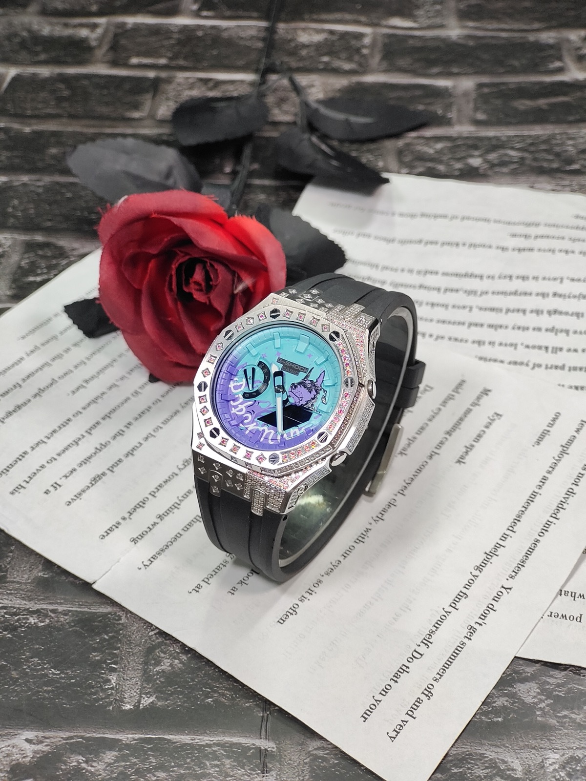 Кастомные часы Casio GA-2100 — фото 1