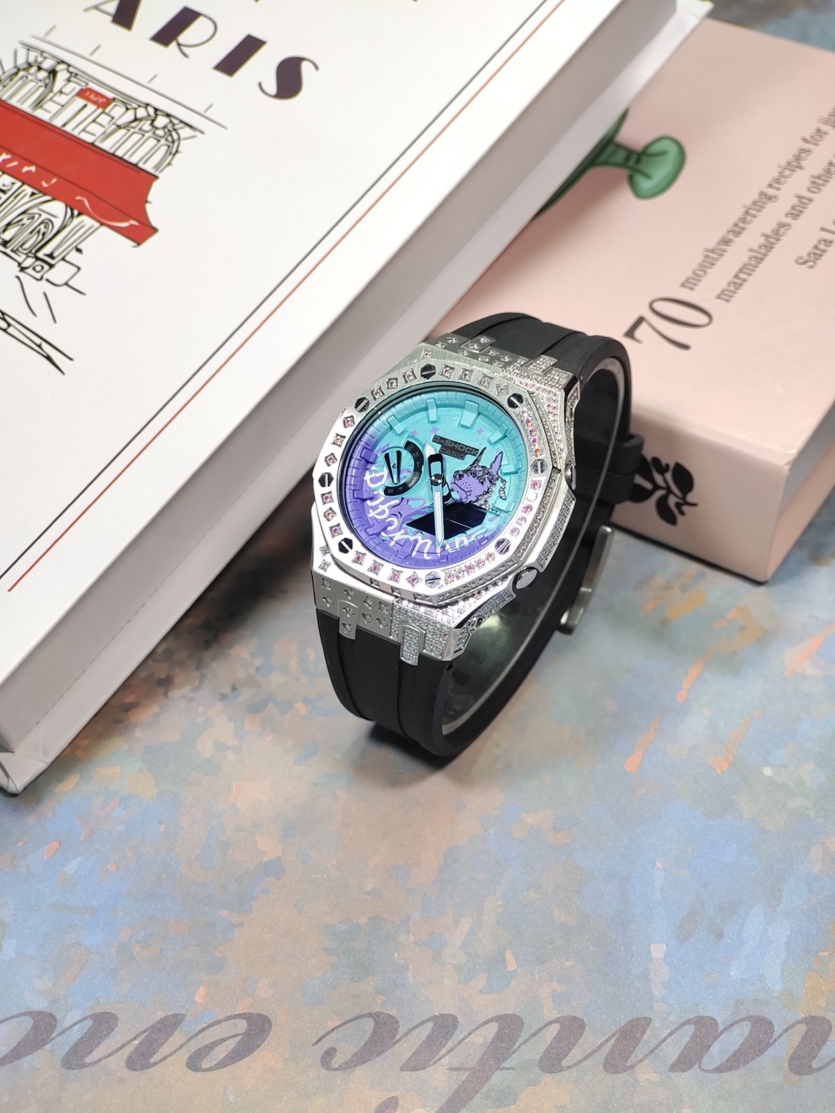 Кастомные часы Casio GA-2100 — фото 4