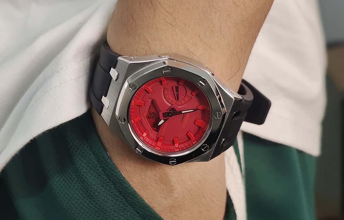 Кастомные часы Casio GA-2100 — фото 4