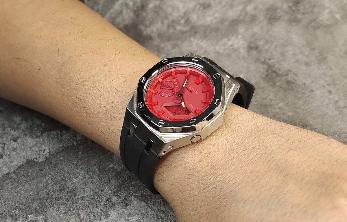 Кастомные часы Casio GA-2100 — фото 6