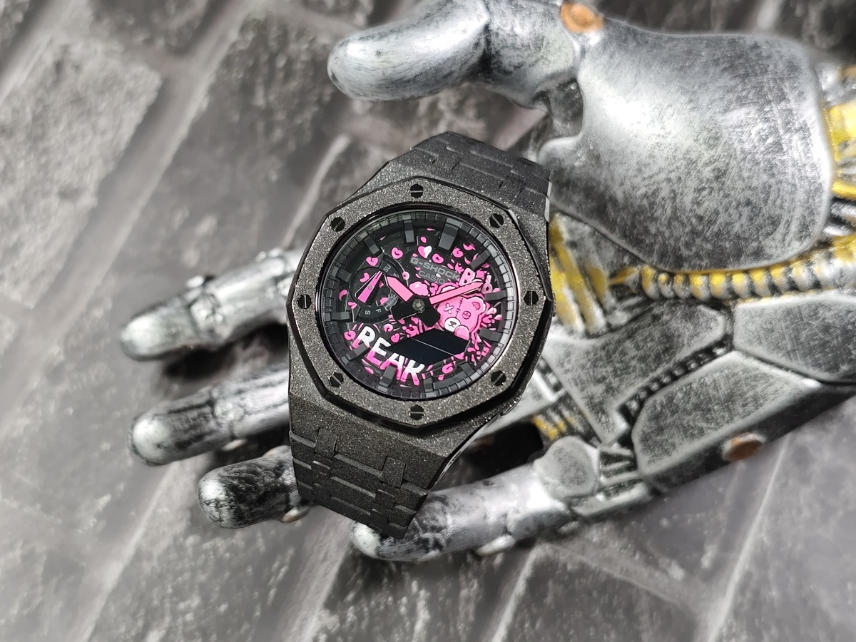 Кастомные часы Casio GA-2100 — фото 6