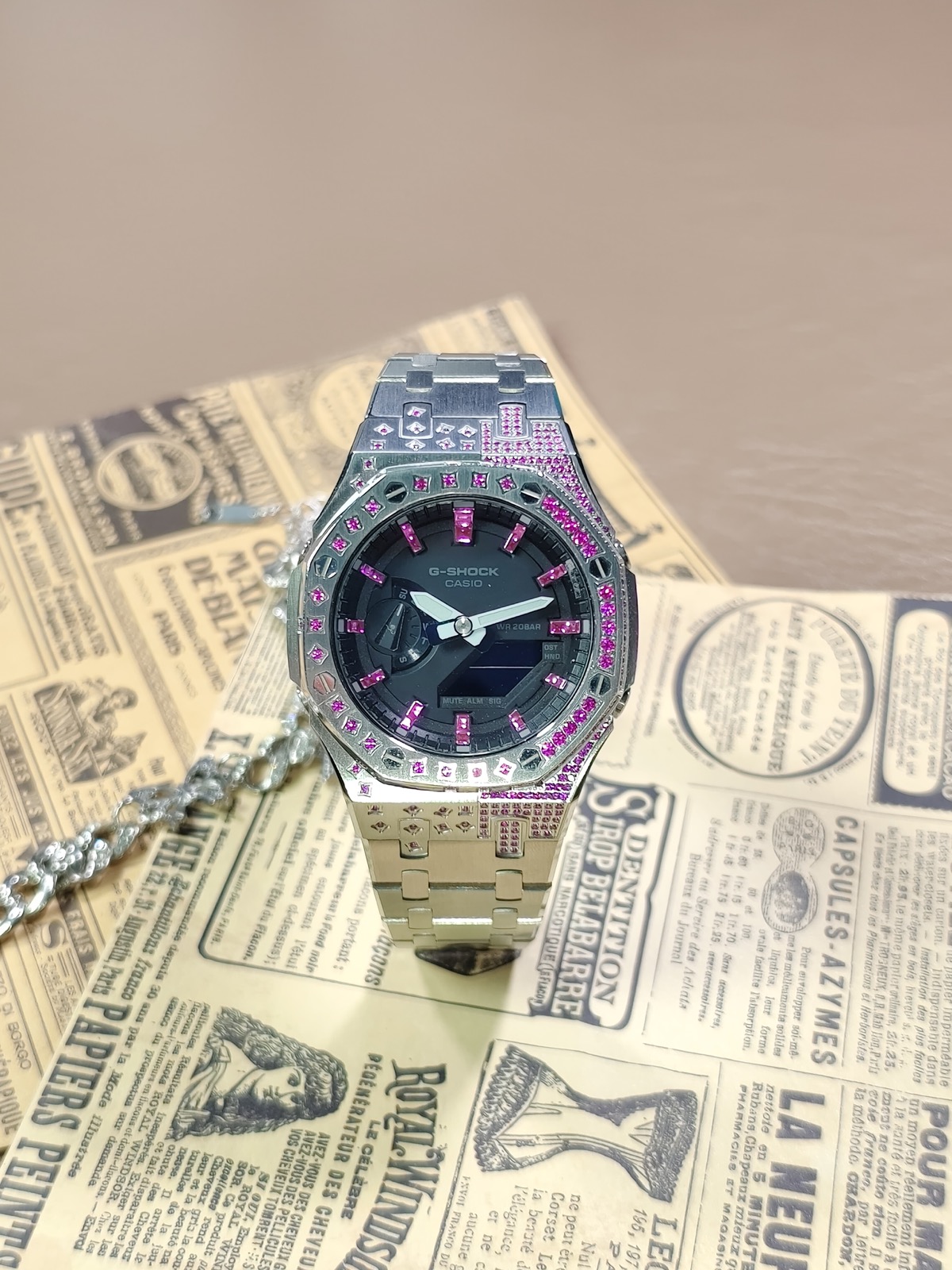 Кастомные часы Casio GA-2100 — фото 5