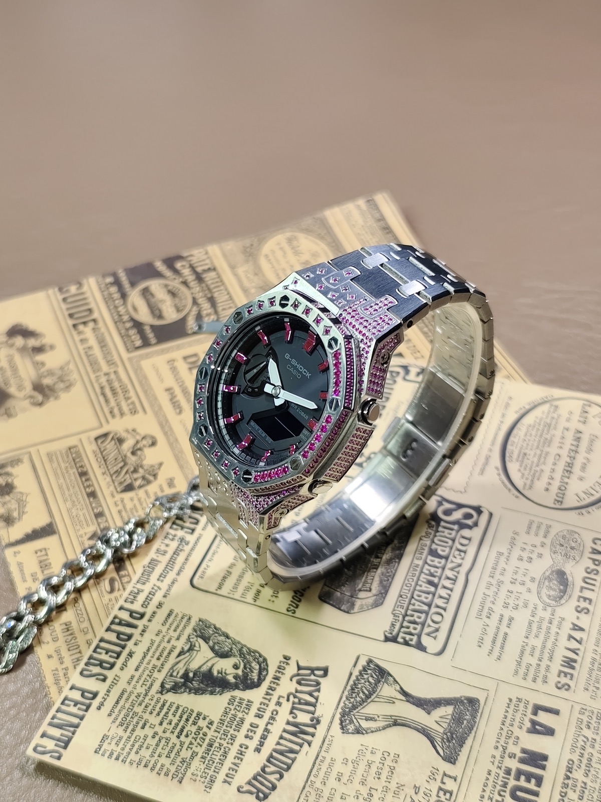 Кастомные часы Casio GA-2100 — фото 6