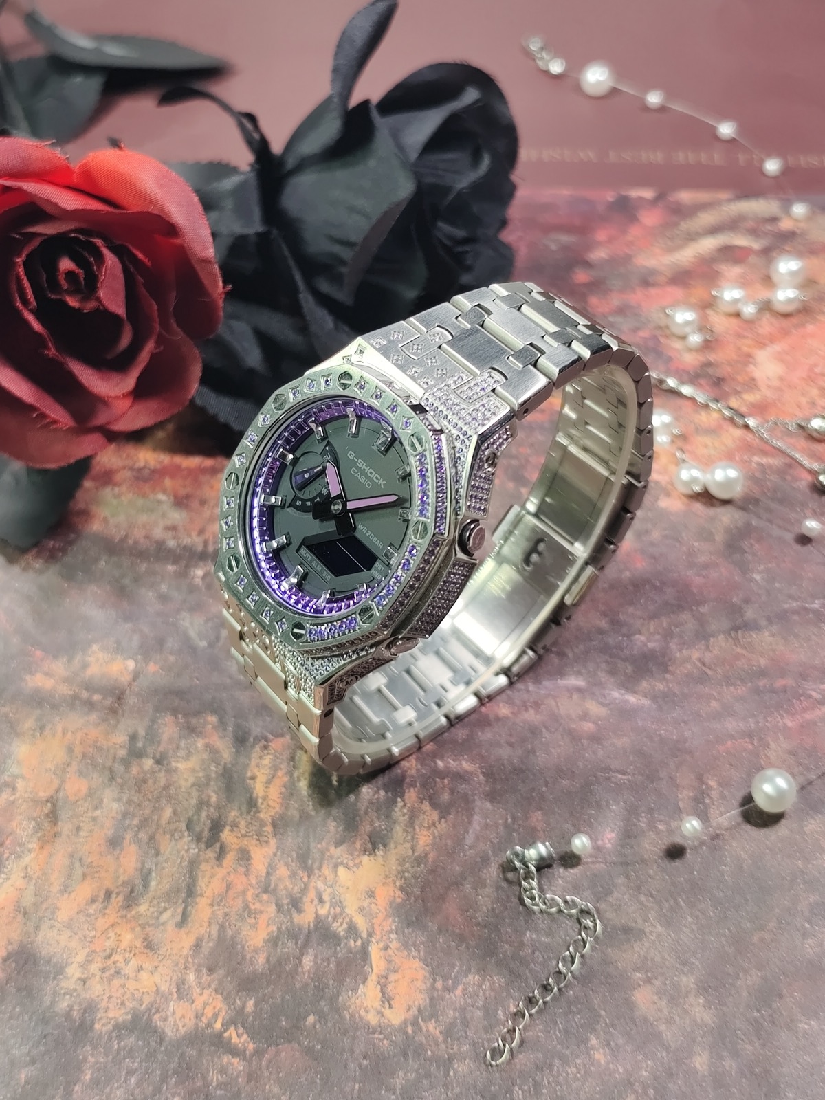 Кастомные часы Casio GA-2100 — фото 2