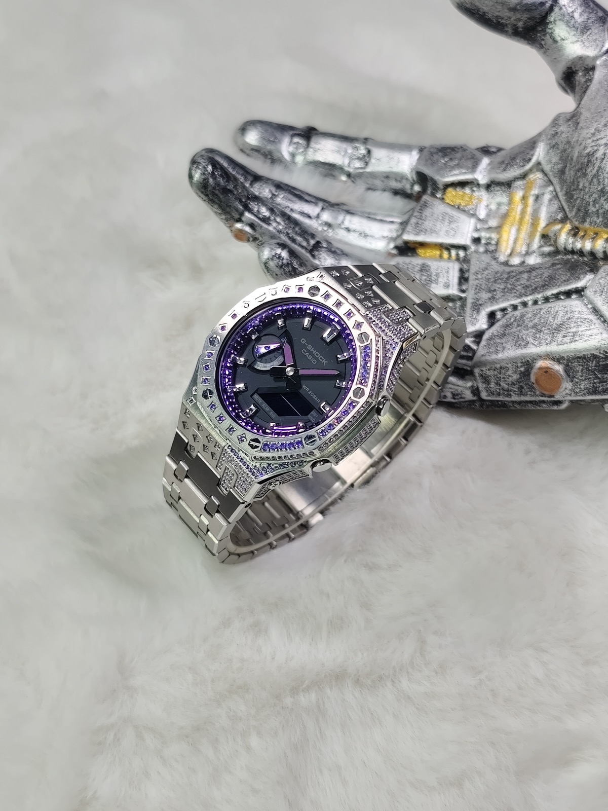 Кастомные часы Casio GA-2100 — фото 5