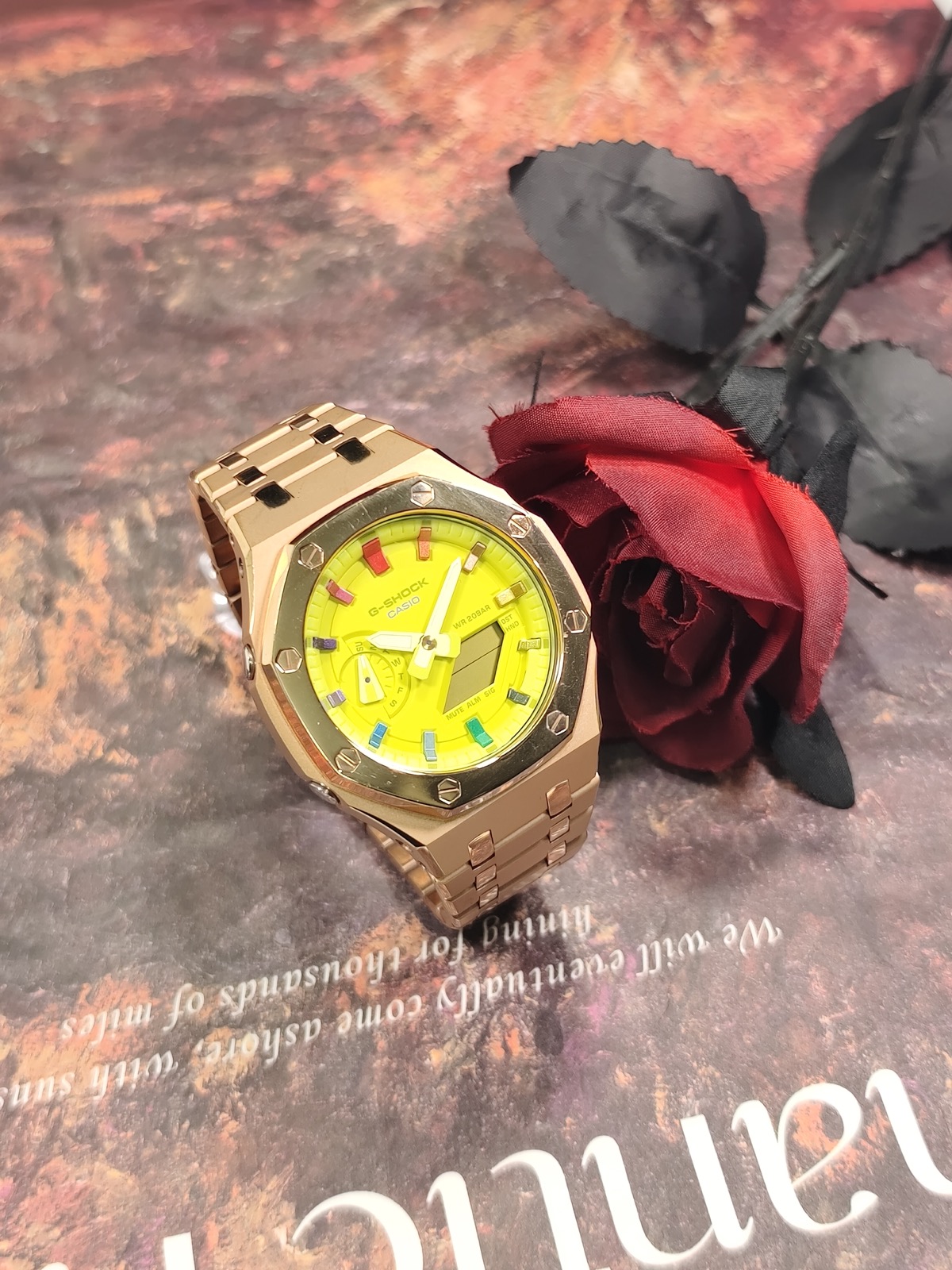 Кастомные часы Casio GA-2100 — фото 4
