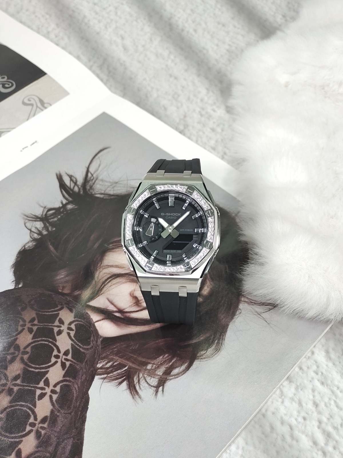 Кастомные часы Casio GA-2100 — фото 1