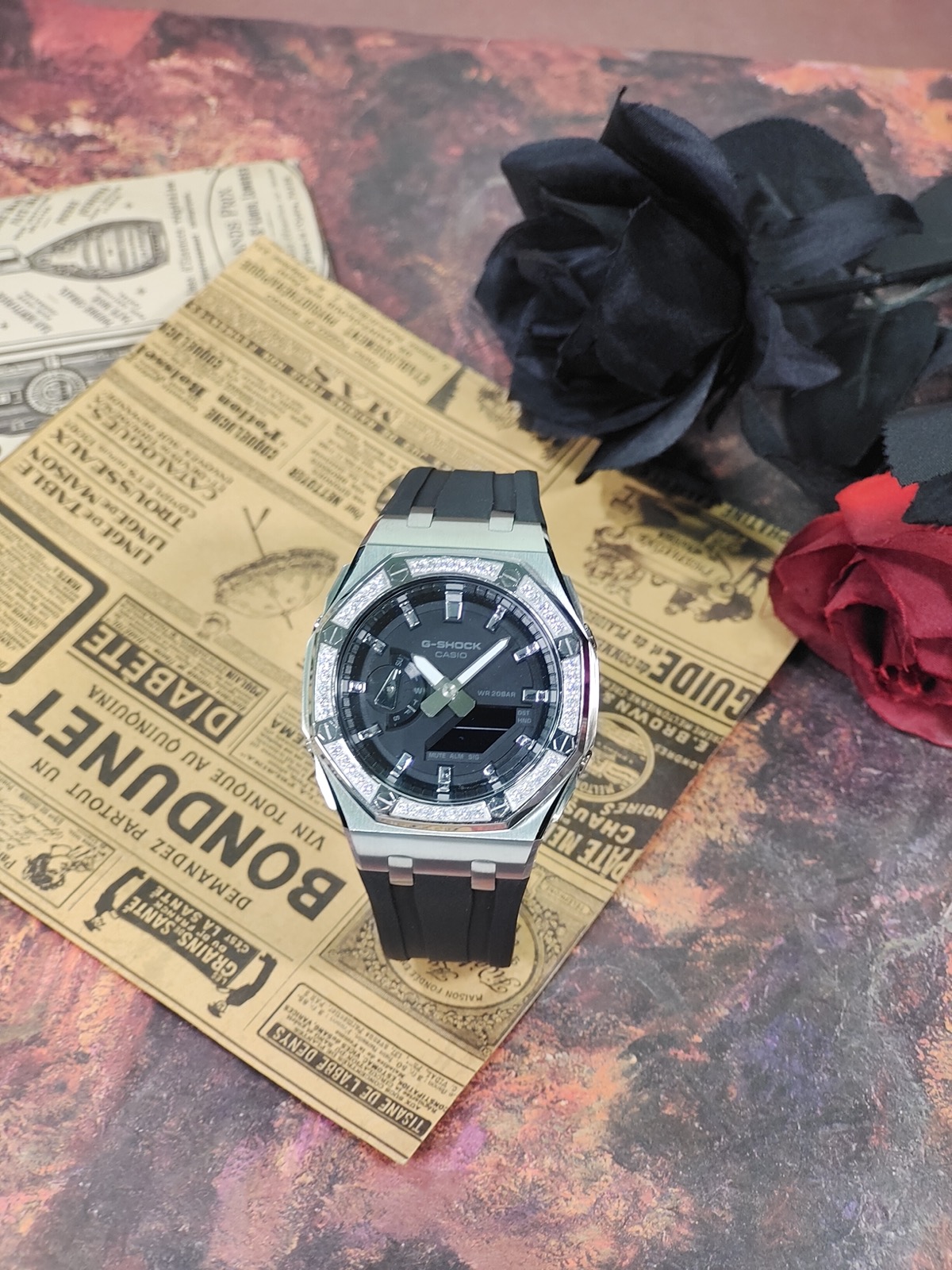 Кастомные часы Casio GA-2100 — фото 5