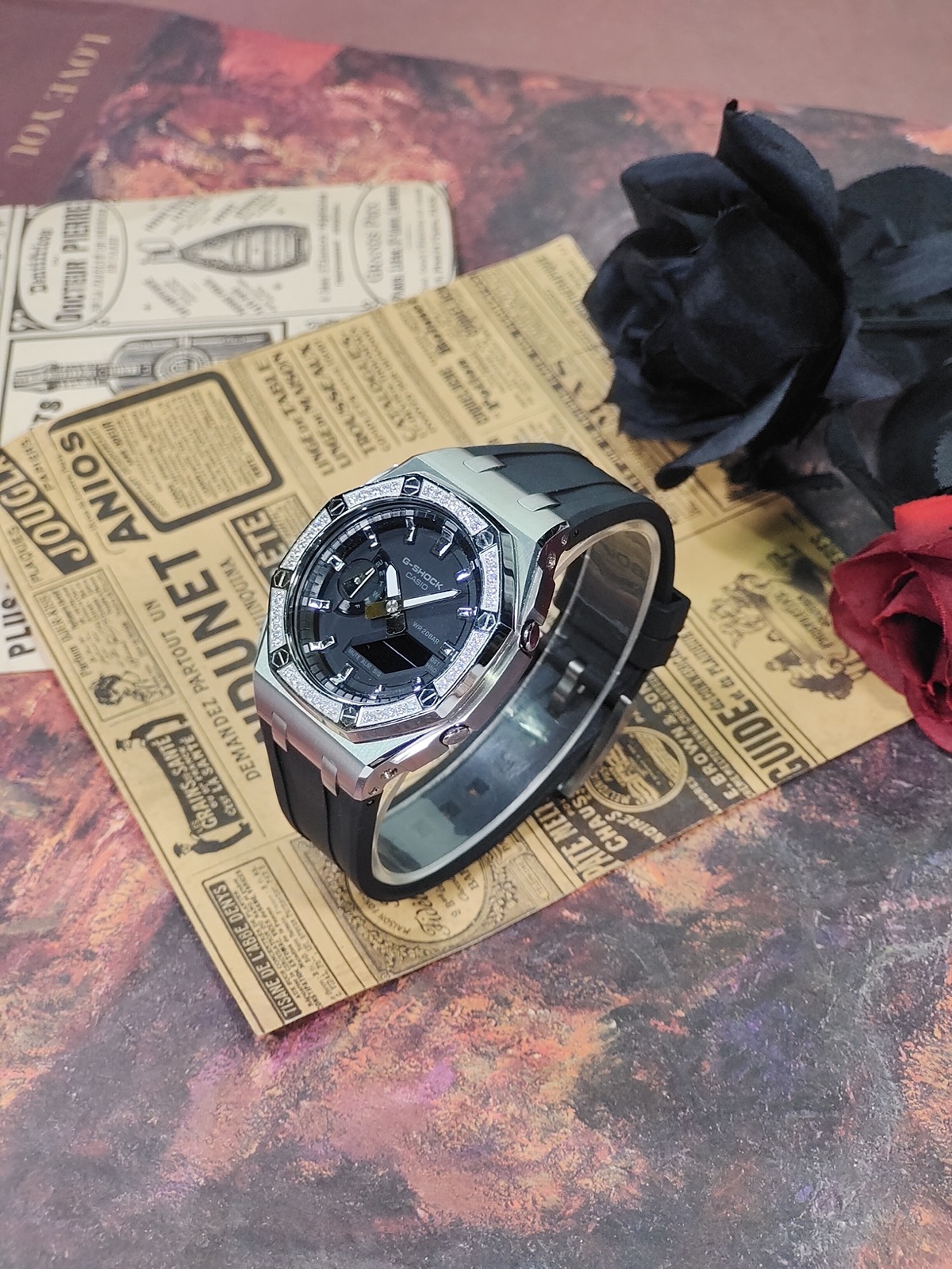 Кастомные часы Casio GA-2100 — фото 6