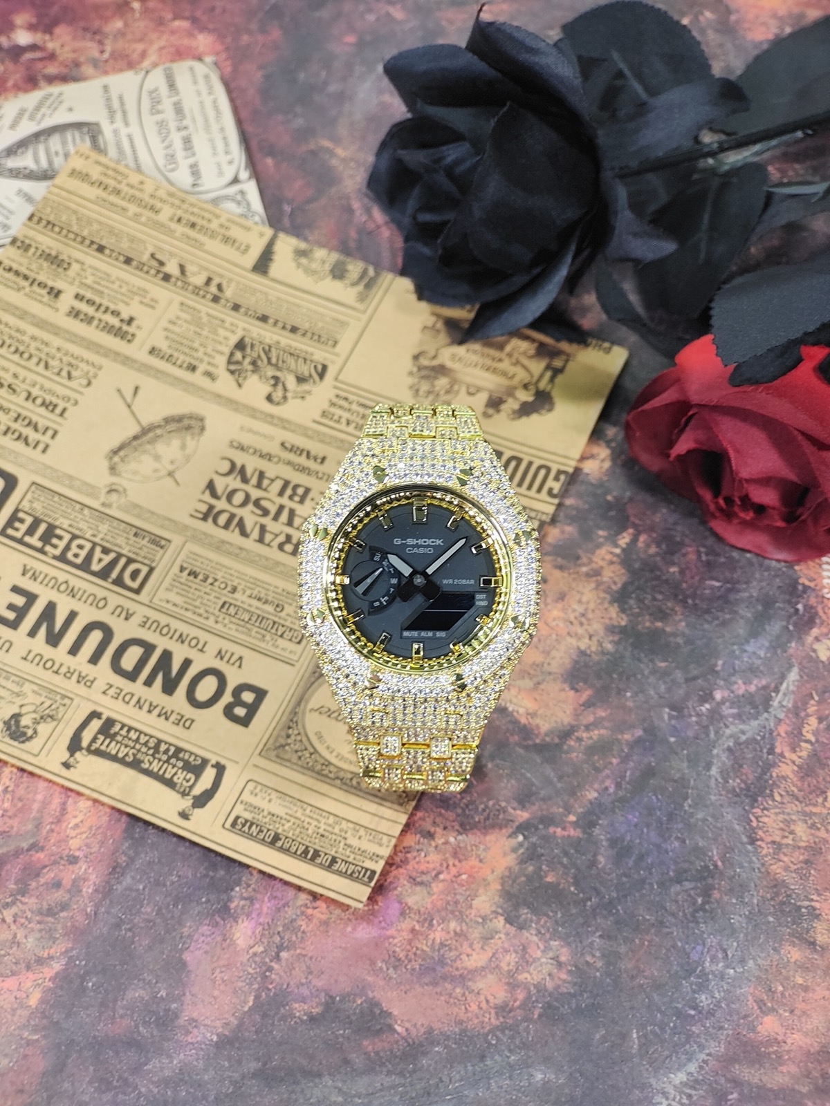 Кастомные часы Casio GA-2100 — фото 3