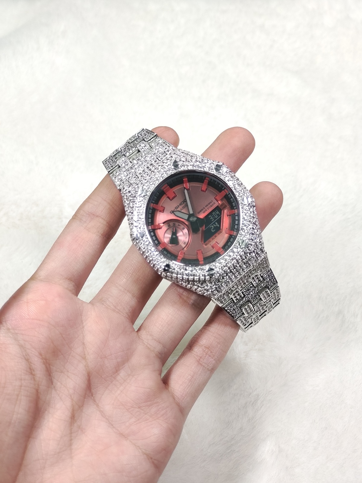 Кастомные часы Casio GA-2100 — фото 3