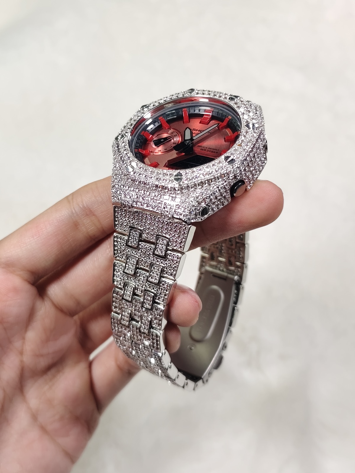 Кастомные часы Casio GA-2100 — фото 4