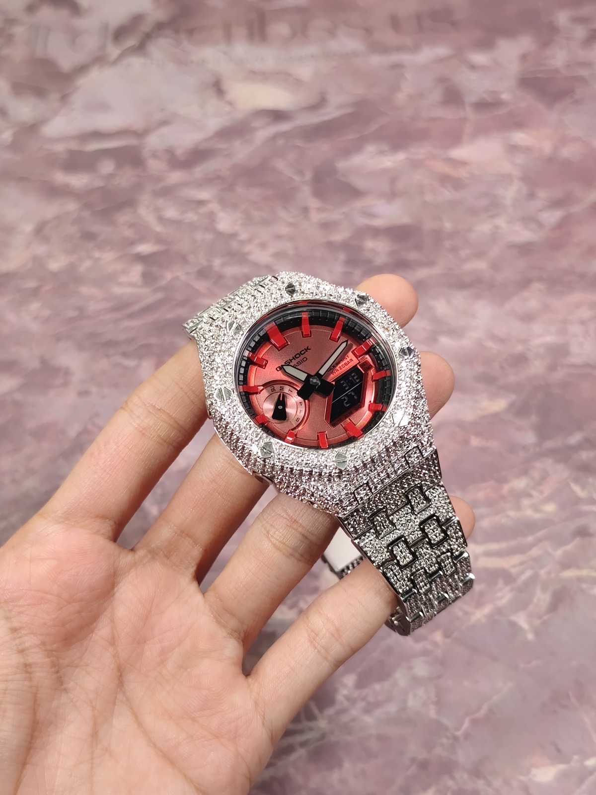 Кастомные часы Casio GA-2100 — фото 5