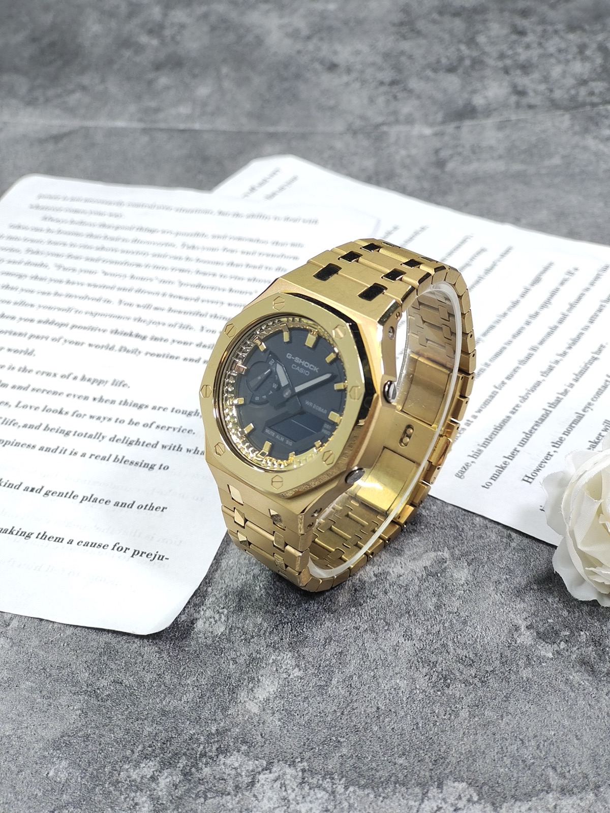 Кастомные часы Casio GA-2100 — фото 3