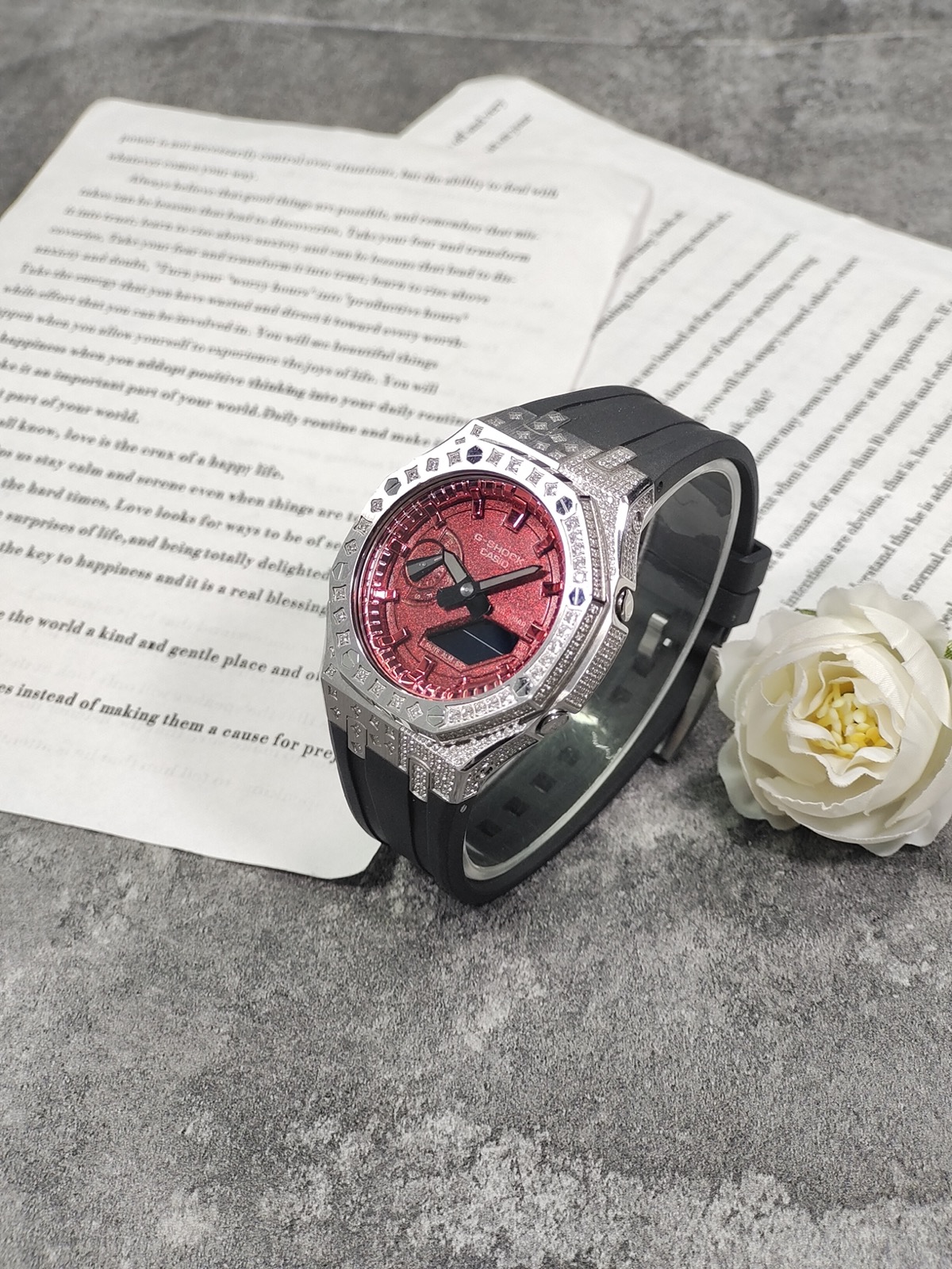 Кастомные часы Casio GA-2100 — фото 4