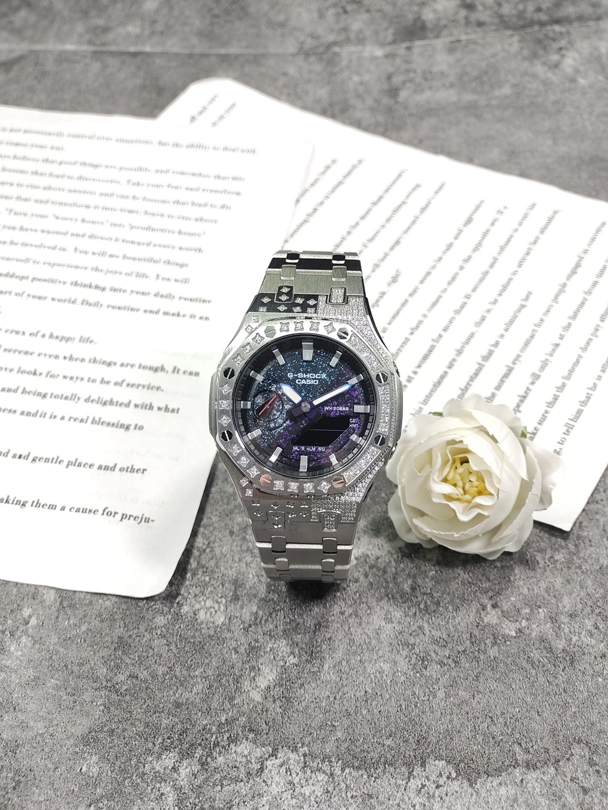 Кастомные часы Casio GA-2100 — фото 3
