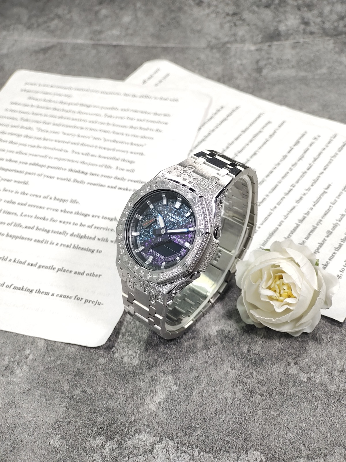 Кастомные часы Casio GA-2100 — фото 4