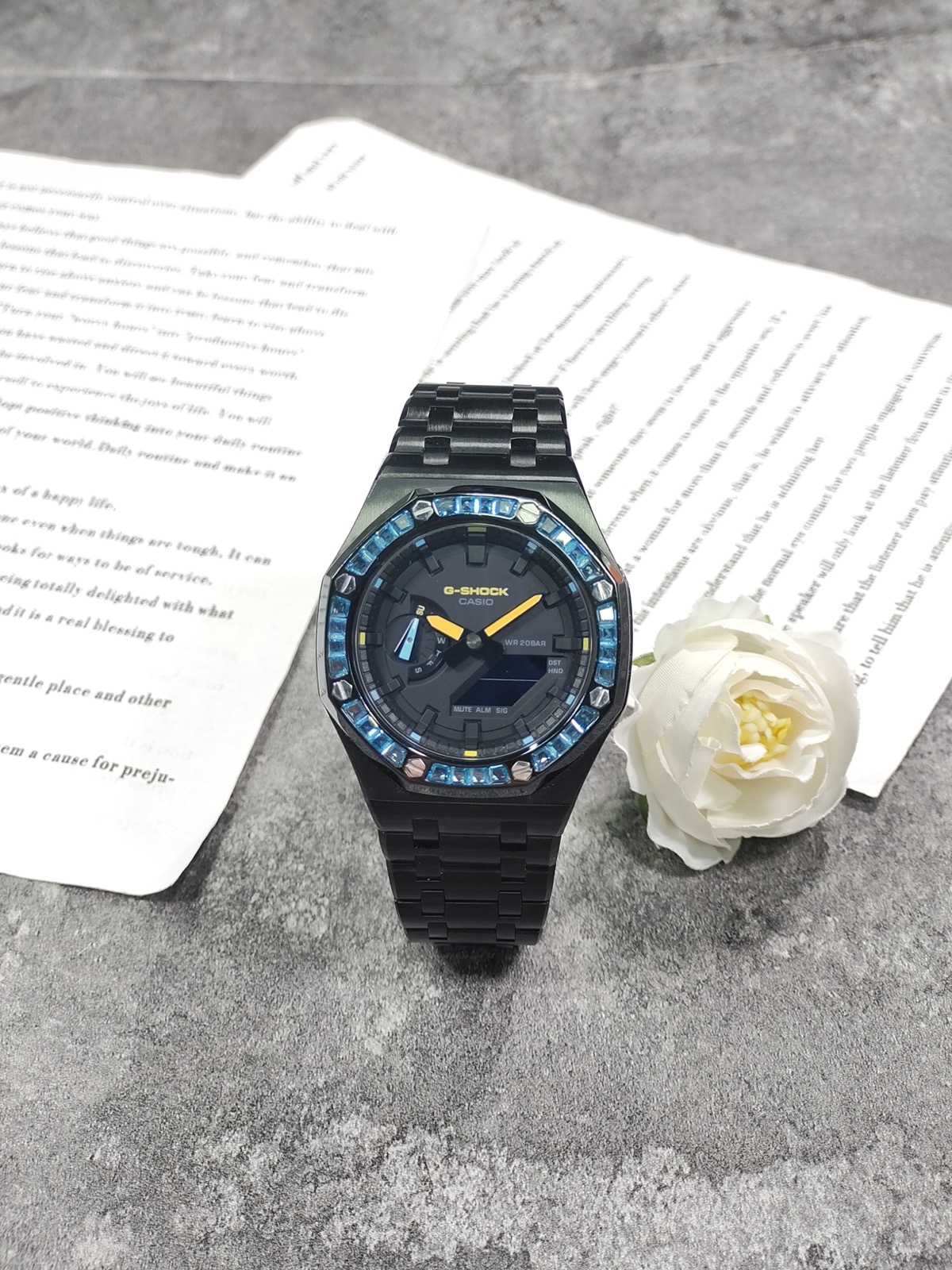 Кастомные часы Casio GA-2100 — фото 2