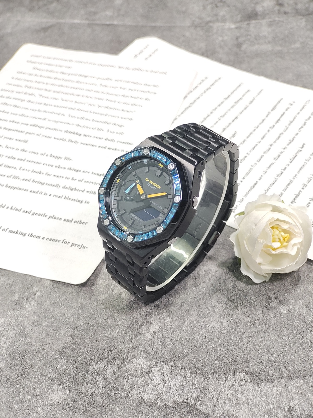 Кастомные часы Casio GA-2100 — фото 3