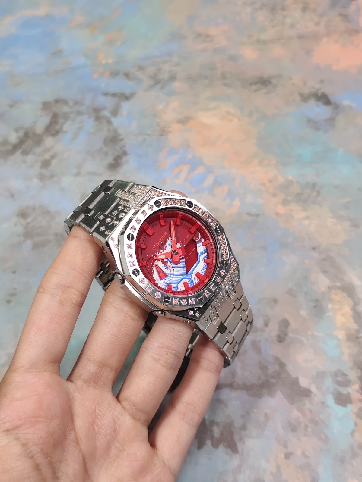 Кастомные часы Casio GA-2100 — фото 3
