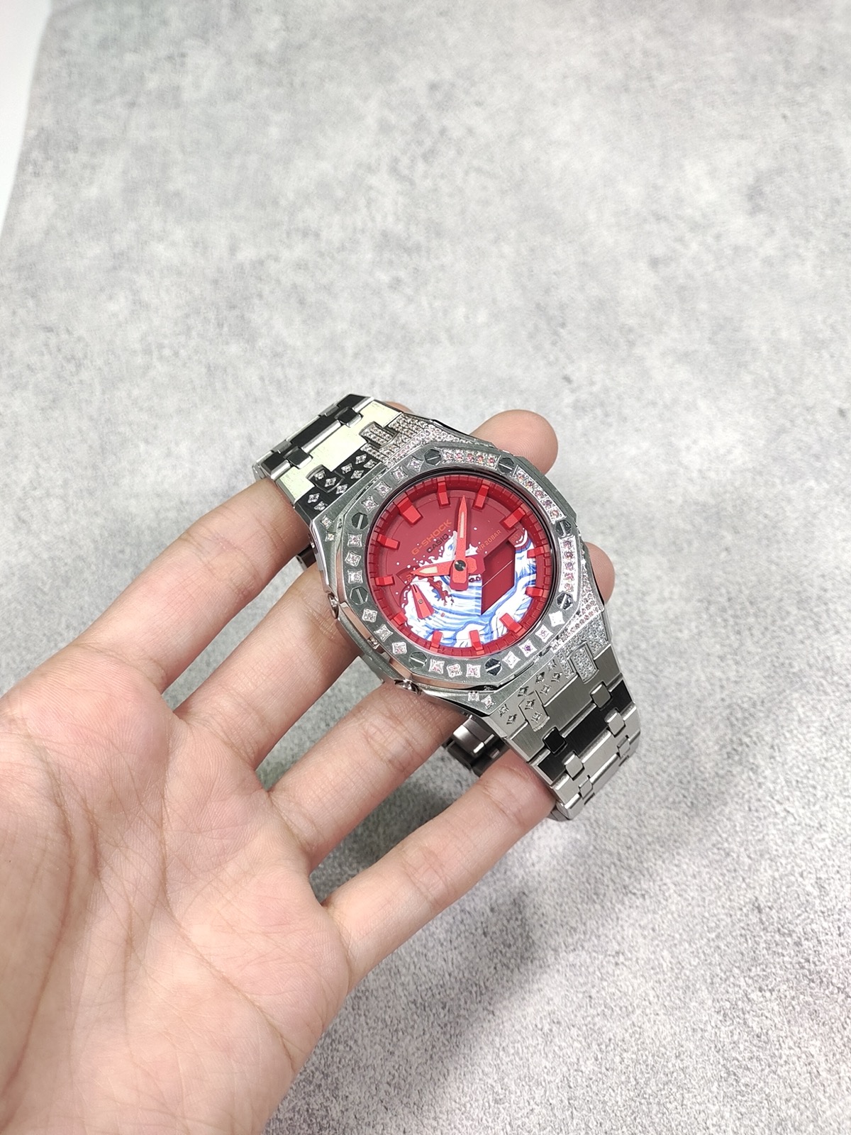 Кастомные часы Casio GA-2100 — фото 6