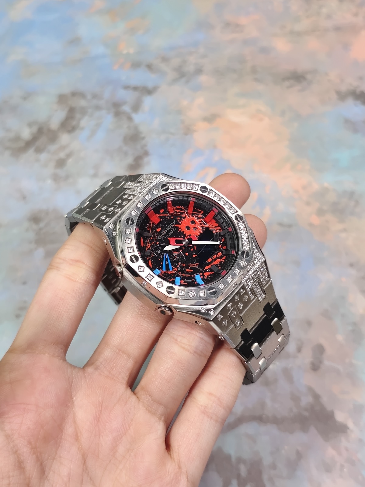 Кастомные часы Casio GA-2100 — фото 3