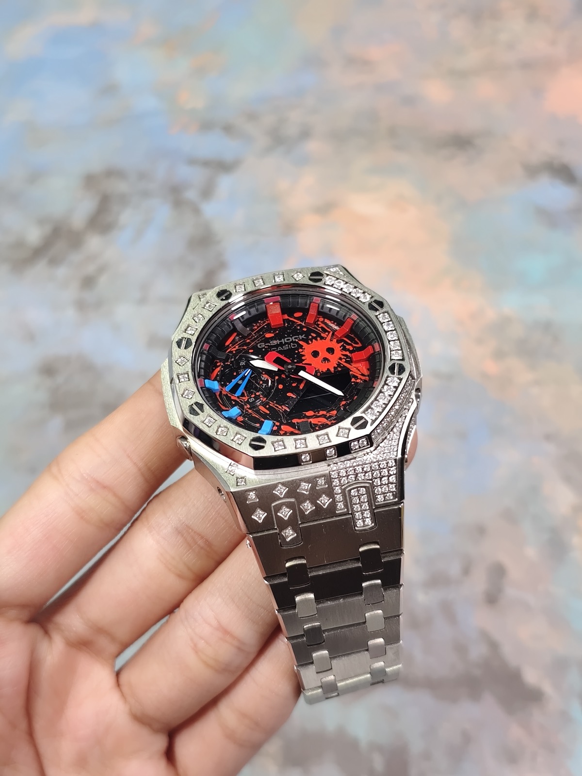 Кастомные часы Casio GA-2100 — фото 4