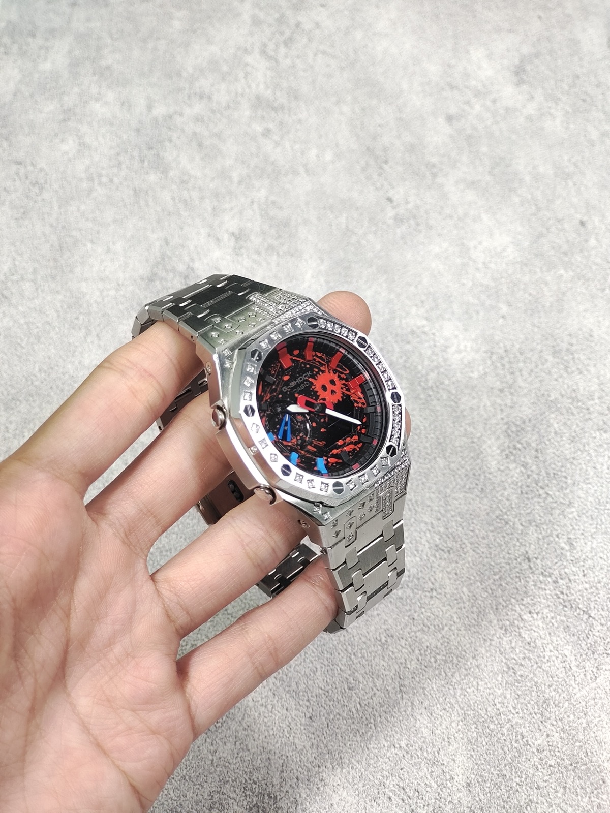Кастомные часы Casio GA-2100 — фото 5