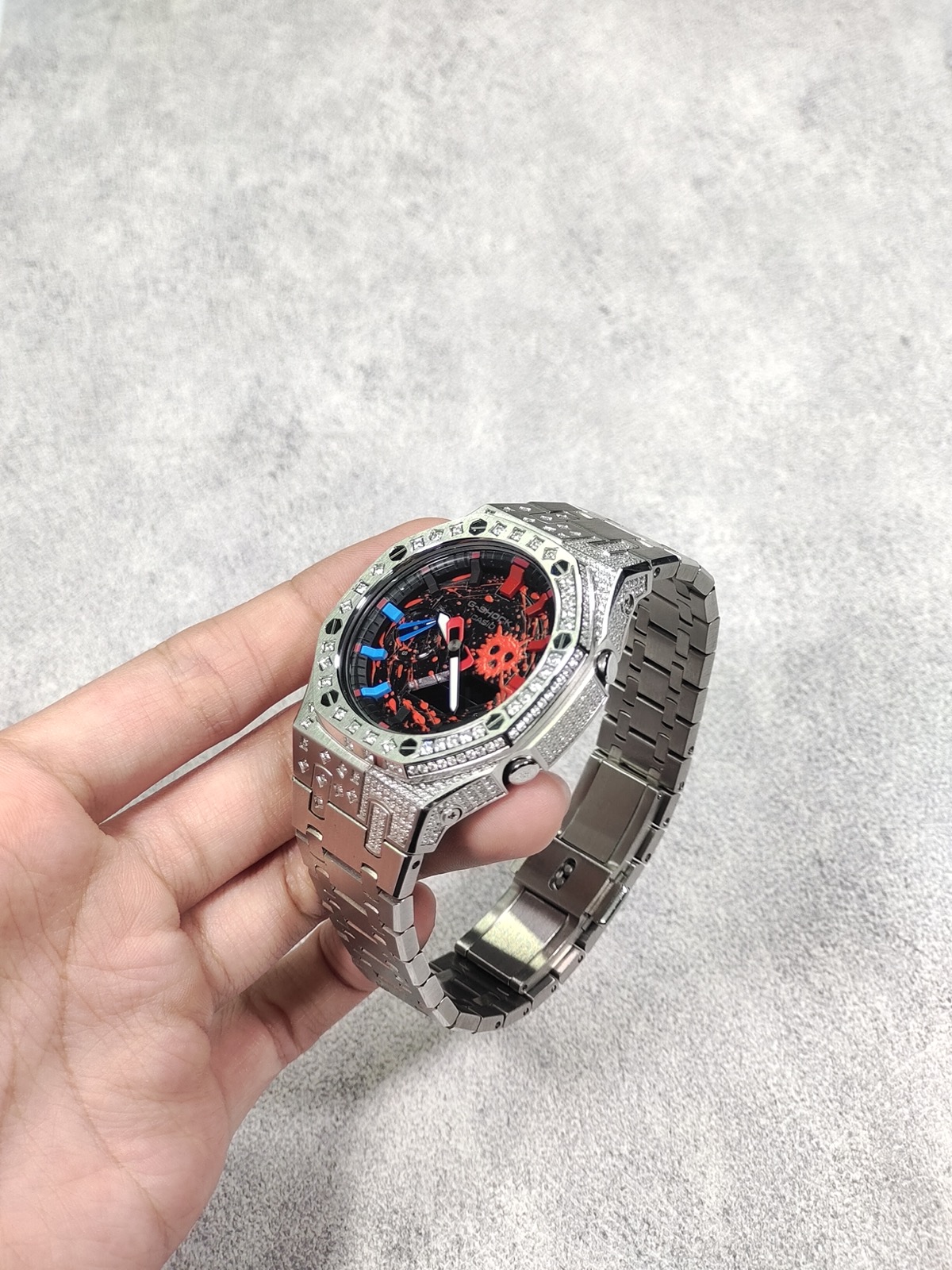 Кастомные часы Casio GA-2100 — фото 6