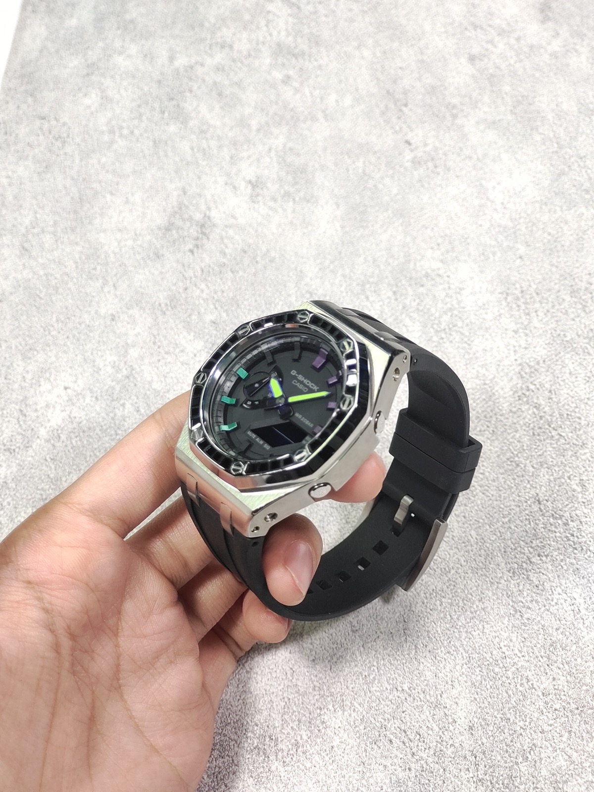 Кастомные часы Casio GA-2100 — фото 4