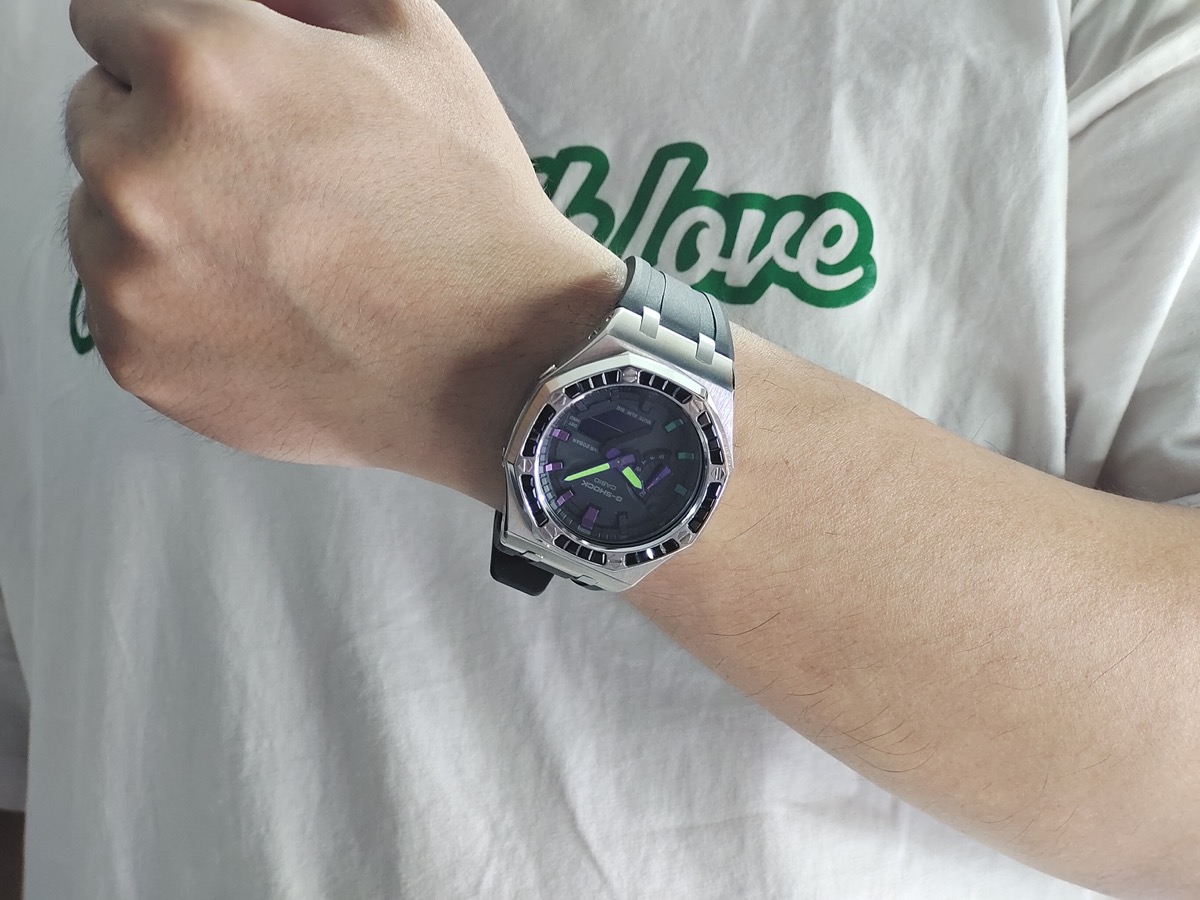 Кастомные часы Casio GA-2100 — фото 5