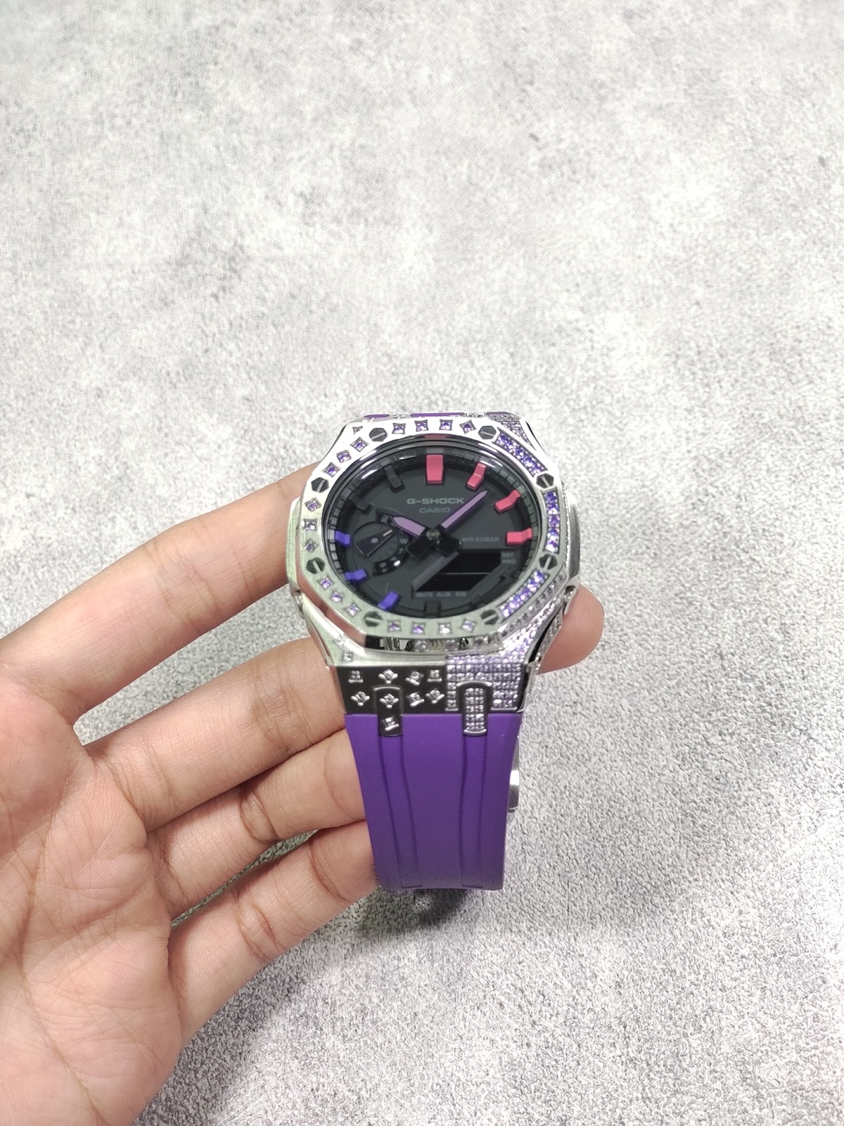 Кастомные часы Casio GA-2100 — фото 5