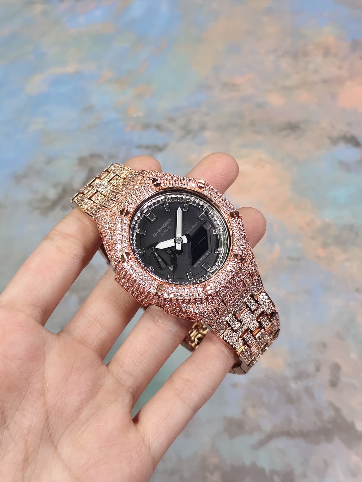 Кастомные часы Casio GA-2100 — фото 3