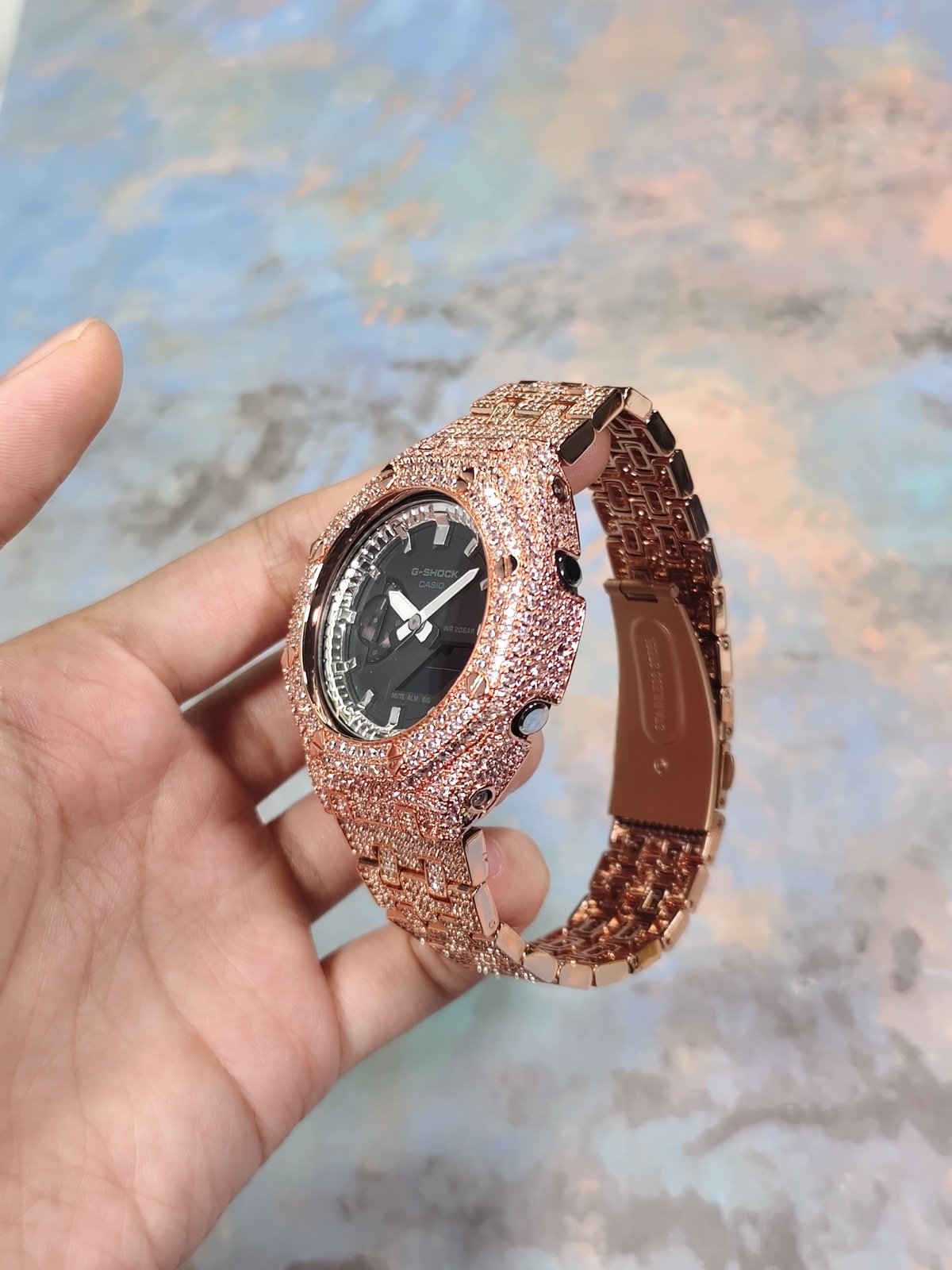 Кастомные часы Casio GA-2100 — фото 4