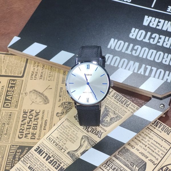 Кастомные часы Casio MTP-VT01L Тёмные Узоры — фото 5510